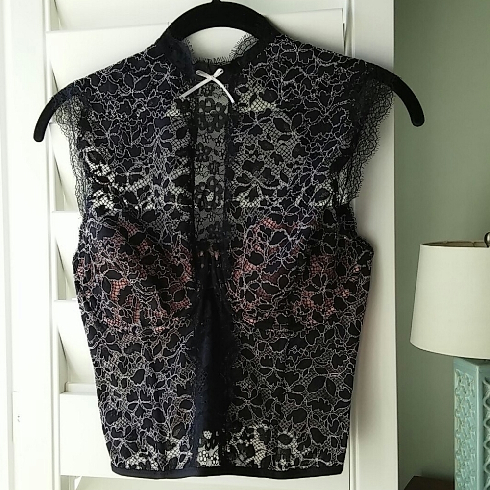 Victoria's Secret High Neck Corset